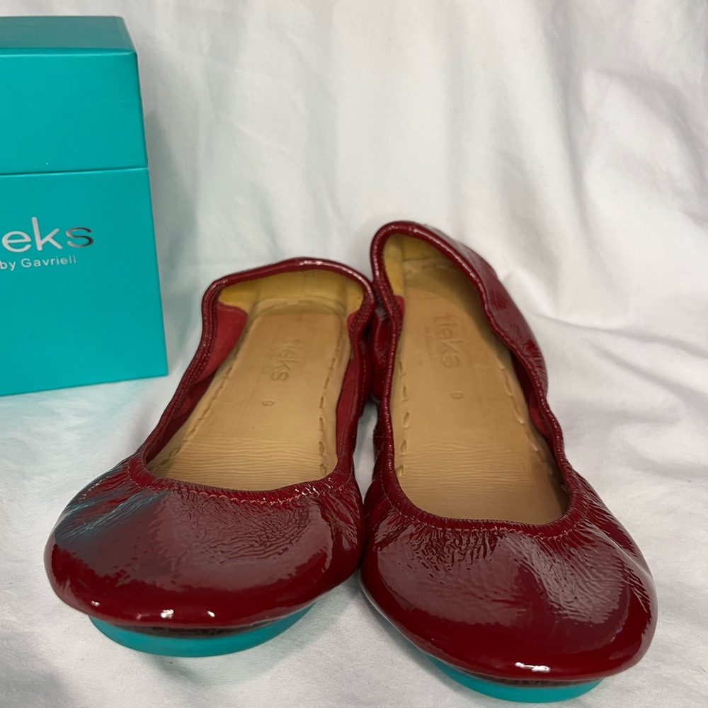 Tieks Ruby Red Ballet Flats